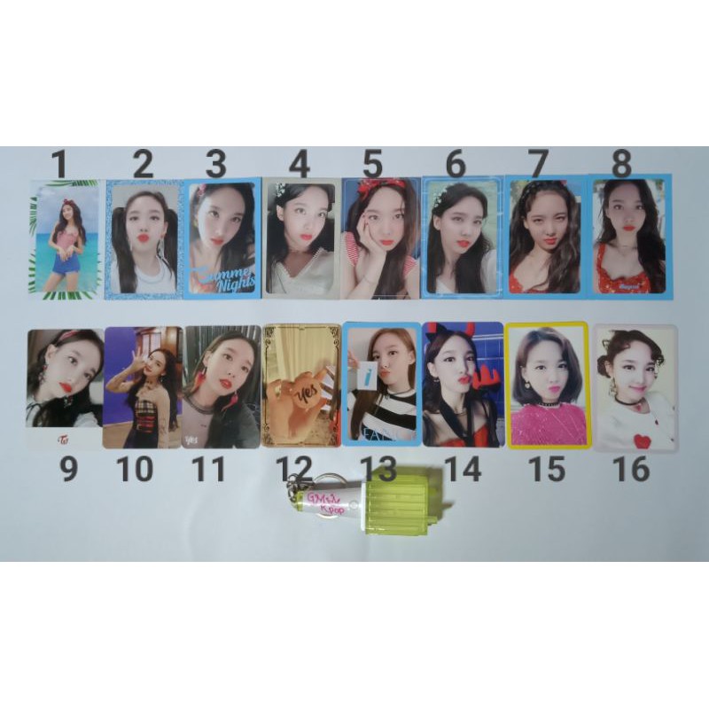 Twice Nayeon photocard album dtna yoy tcl fancy