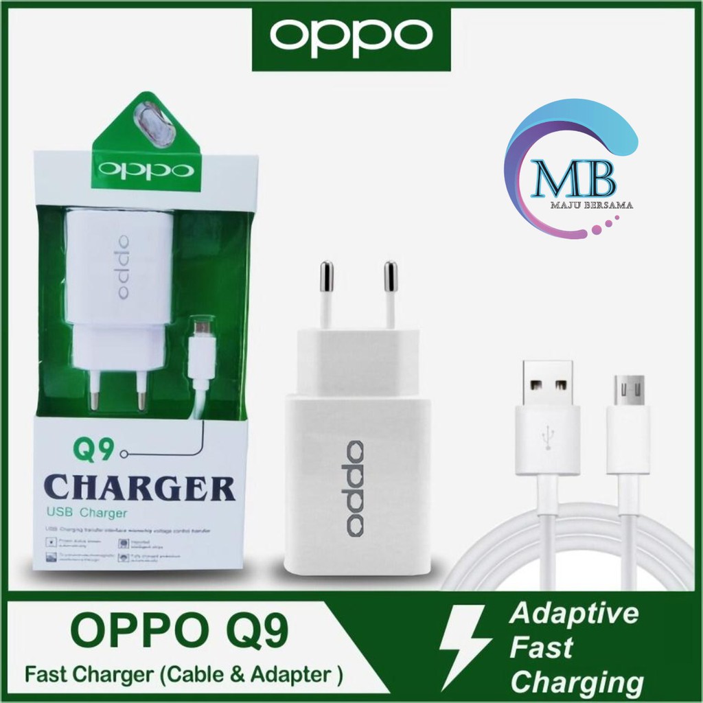 BM007 Q9 Charger Cashan Samsung oppo Vivo realme xiaomi original 2.4A anti meledak pengisian cepat MB640