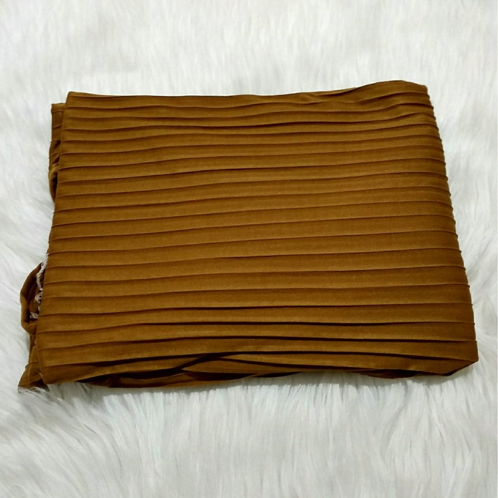 SLEEVELESS LONGDRESS / DRESS PLISKET WANITA / GAMIS PLISKET-DRESS - KUNYIT TUA