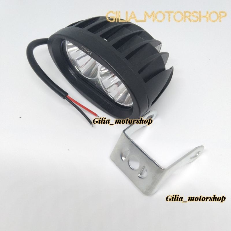 Lampu Led Cree Owl Outdoor 20Watt Nyala PutihLED Sorot Tembak OWL Cree 20W - 1 MODE - OFFROAD