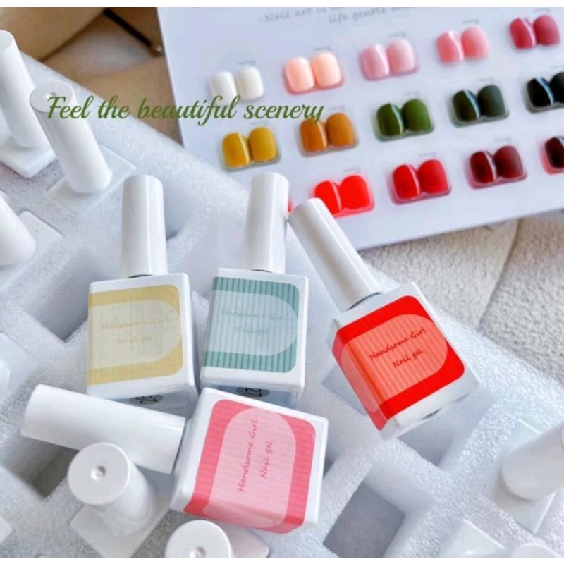 YOUSE SWEET GIRL KUTEK SET 60 WARNA NAIL GEL POLISH