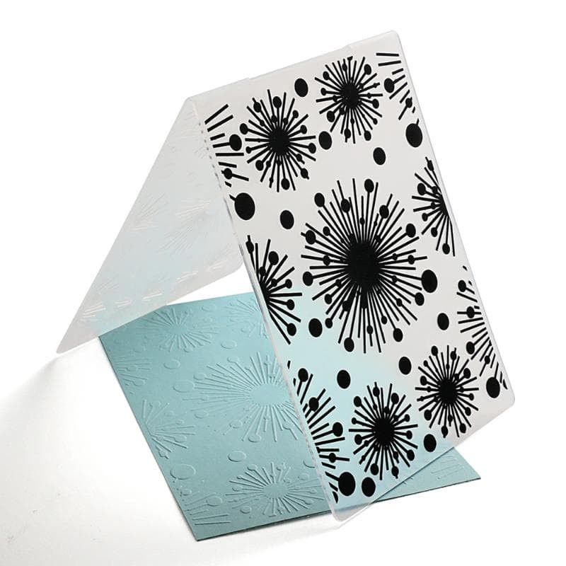 Snowflakes Plastic Embossing Folder #02