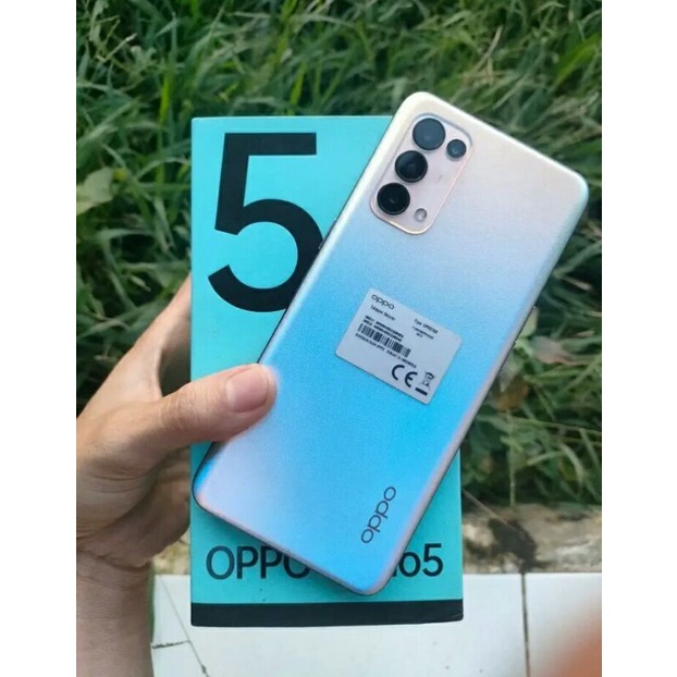 Oppo Reno 5 8/256 GB Fullset Mulus Garansi Panjang
