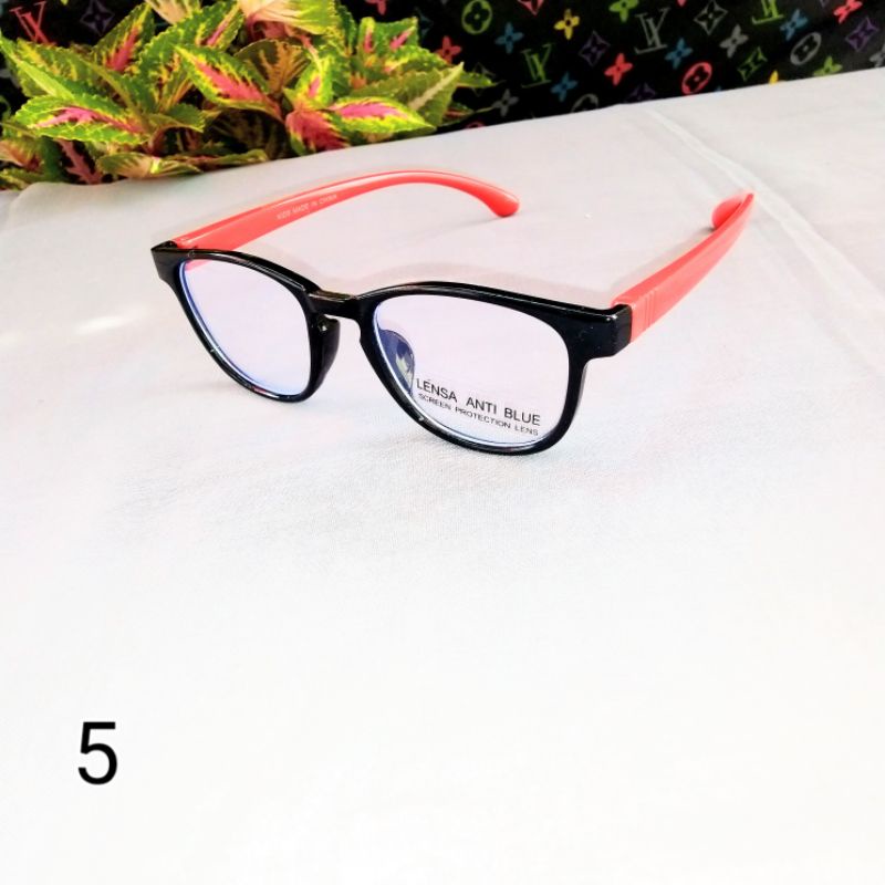 kacamata anak antiradiasi blueray hp laptop lentur cowok cewek-5