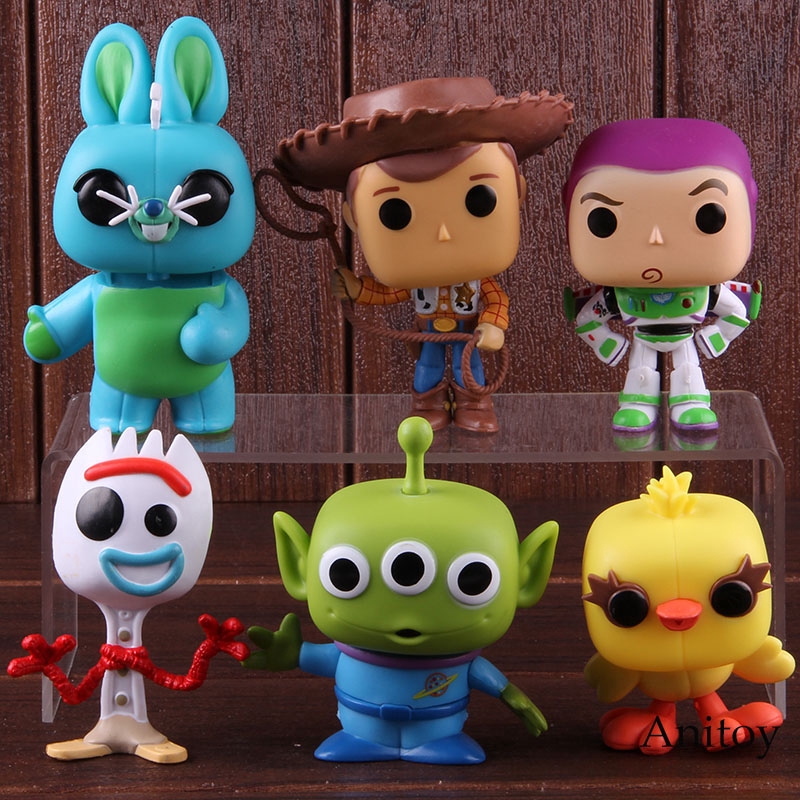 Toy Story Woody Lightyear Alien Forky Buzz Bunny 17 Pcs Action Figure Doll Toys Tv Movie Character Toys Toys Hobbies - die woodys roblox id