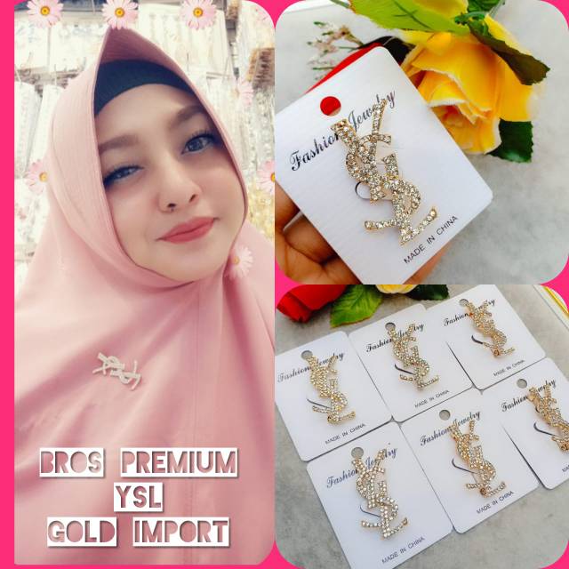 BROS PREMIUM YSL GOLD IMPORT ISI 6
