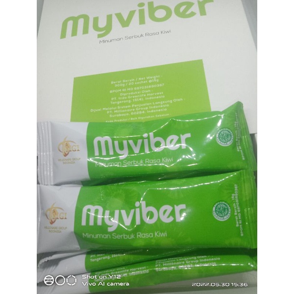 

READY MY VIBER MINUMAN KESEHATAN RASA KIWI