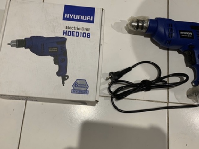 Mesin Bor 10mm HDED108 Hyundai