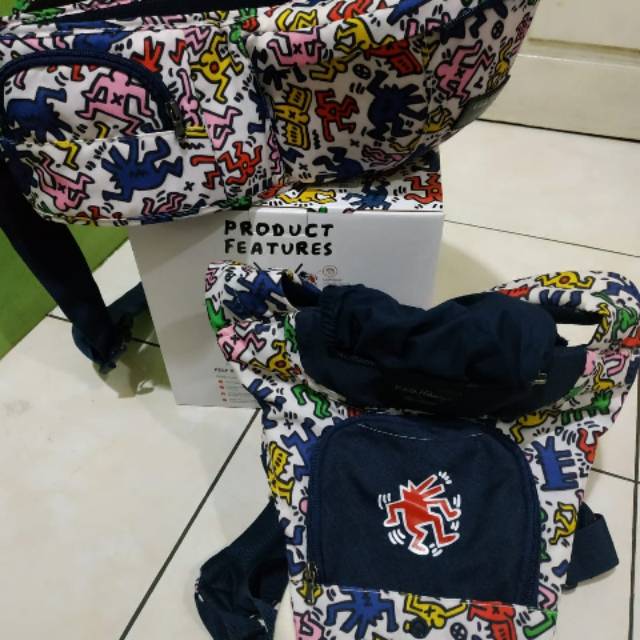 Hipseat cocolatte x keith haring preloved