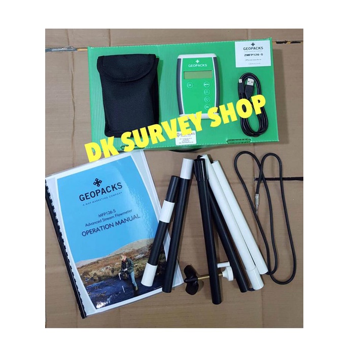 Geopacks Advanced Flow Meter /Flowmeter /Current Meter /Ukur Arus Air