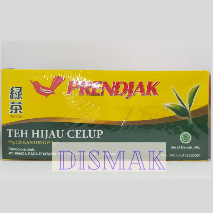 Teh Prendjak Hijau Celup Green Tea