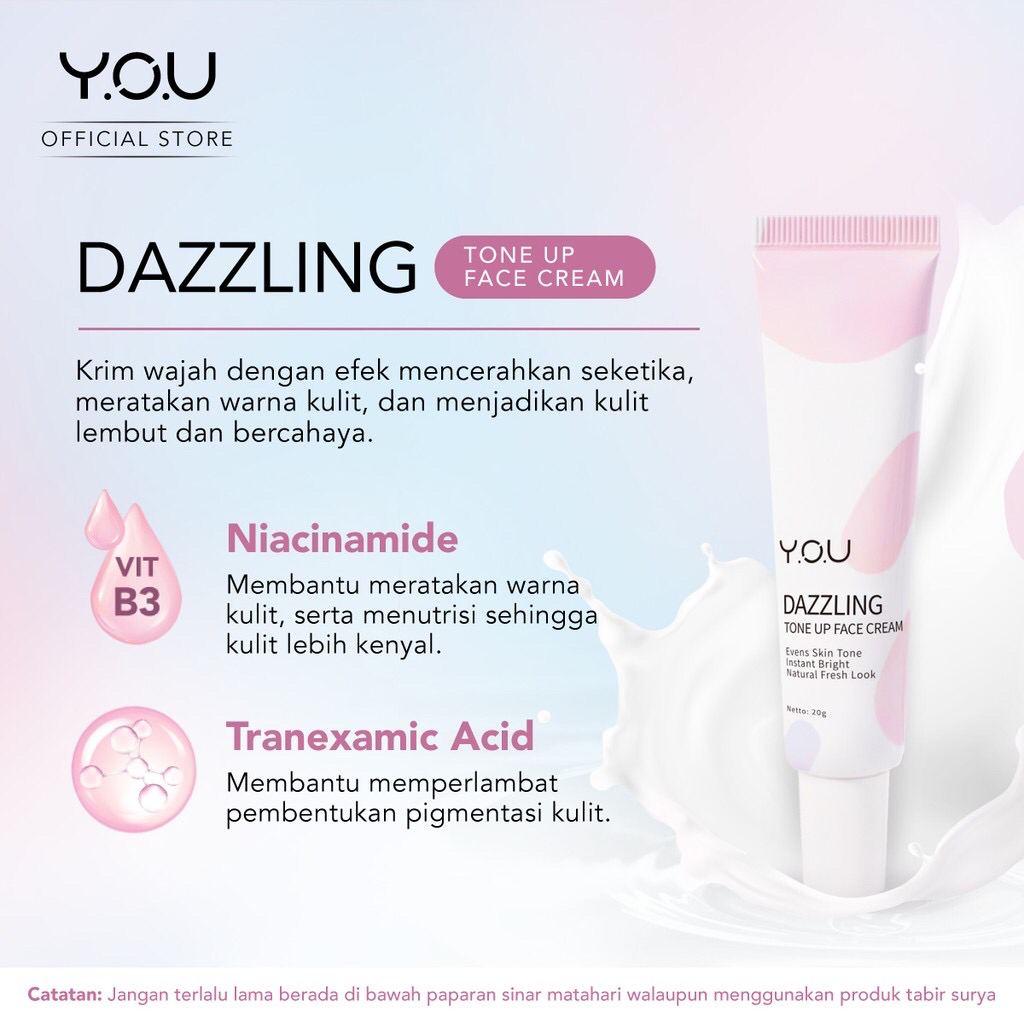 [Emperor] YOU Dazzling Tone Up Face Cream (Efek Cerah Seketika)