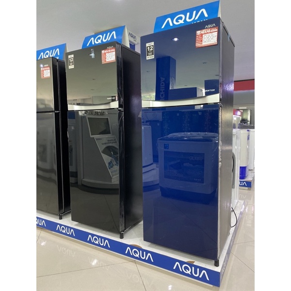 LEMARI ES / KULKAS AQUA 2 Pintu Inventer AQRD275R / AQRD275 R