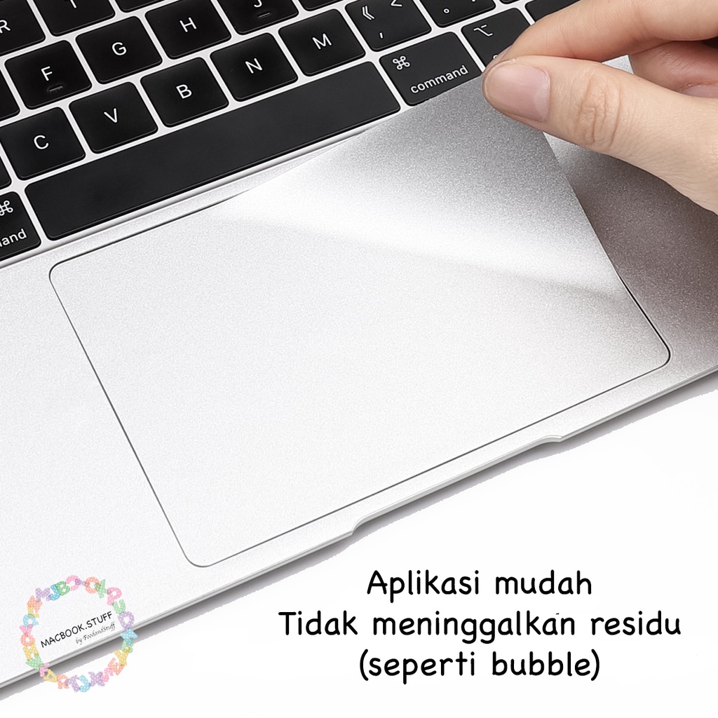 Palmguard PALM GUARD REST STICKER SKIN PROTECTOR ANTI GORES MACBOOK NEW AIR PRO RETINA TOUCHBAR DVD M1 11 12 13 14 15 16