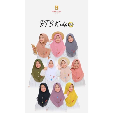 HIJAB BTS KIDS ORI LABELLA