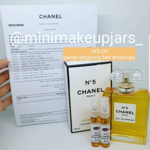 Chanel No 5 Eau De Parfum share in jar