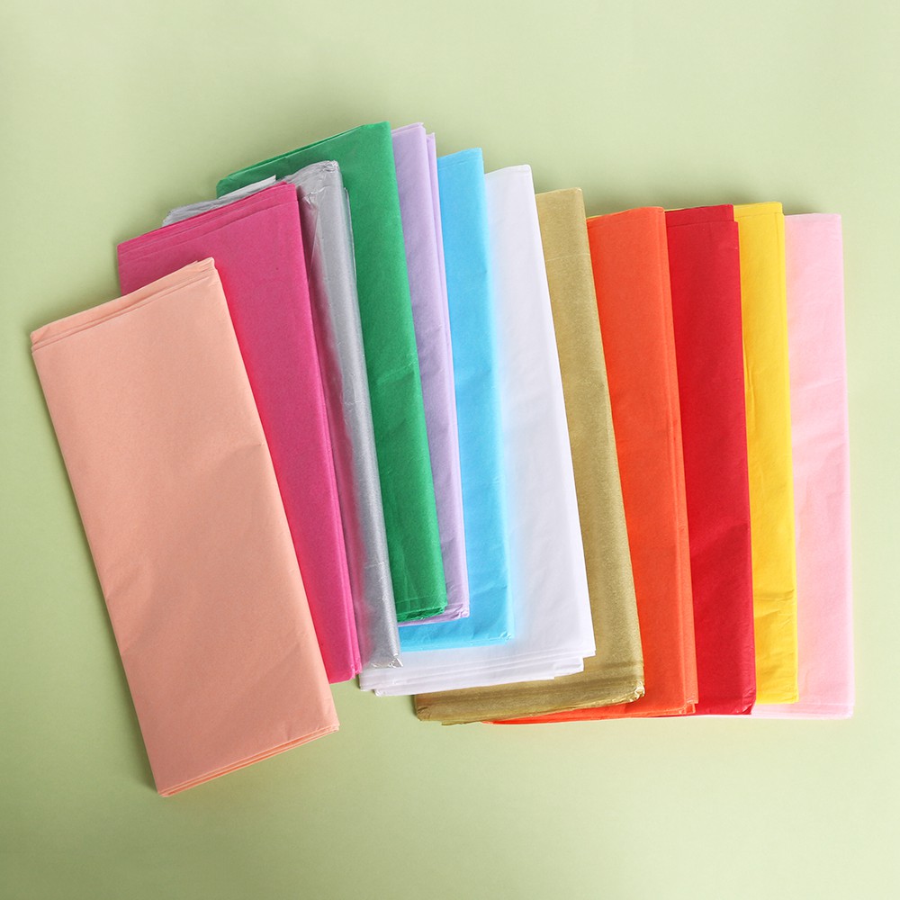 10Pcs / Kantong Kertas Tissue DIY untuk Hadiah Pernikahan