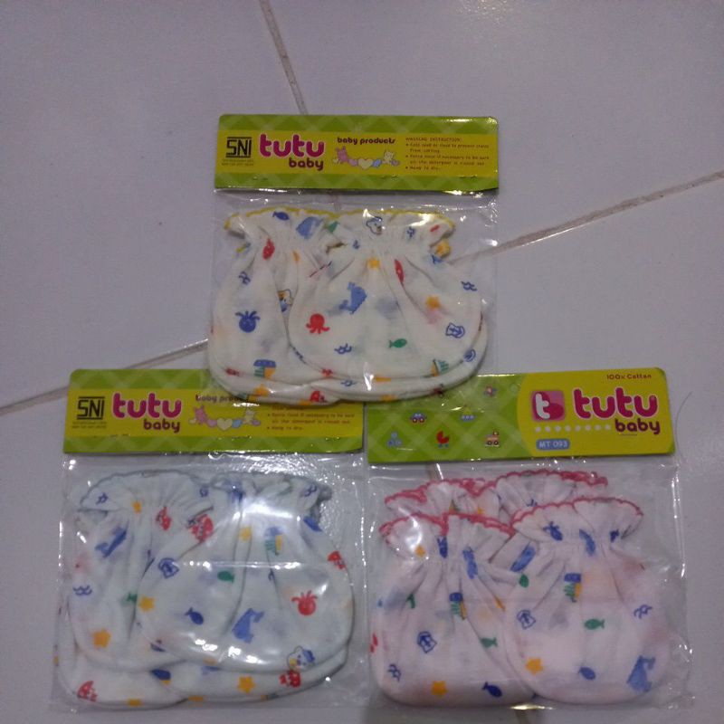 1 pcs sarung tangan bayi Tutu/Ope/tobetto