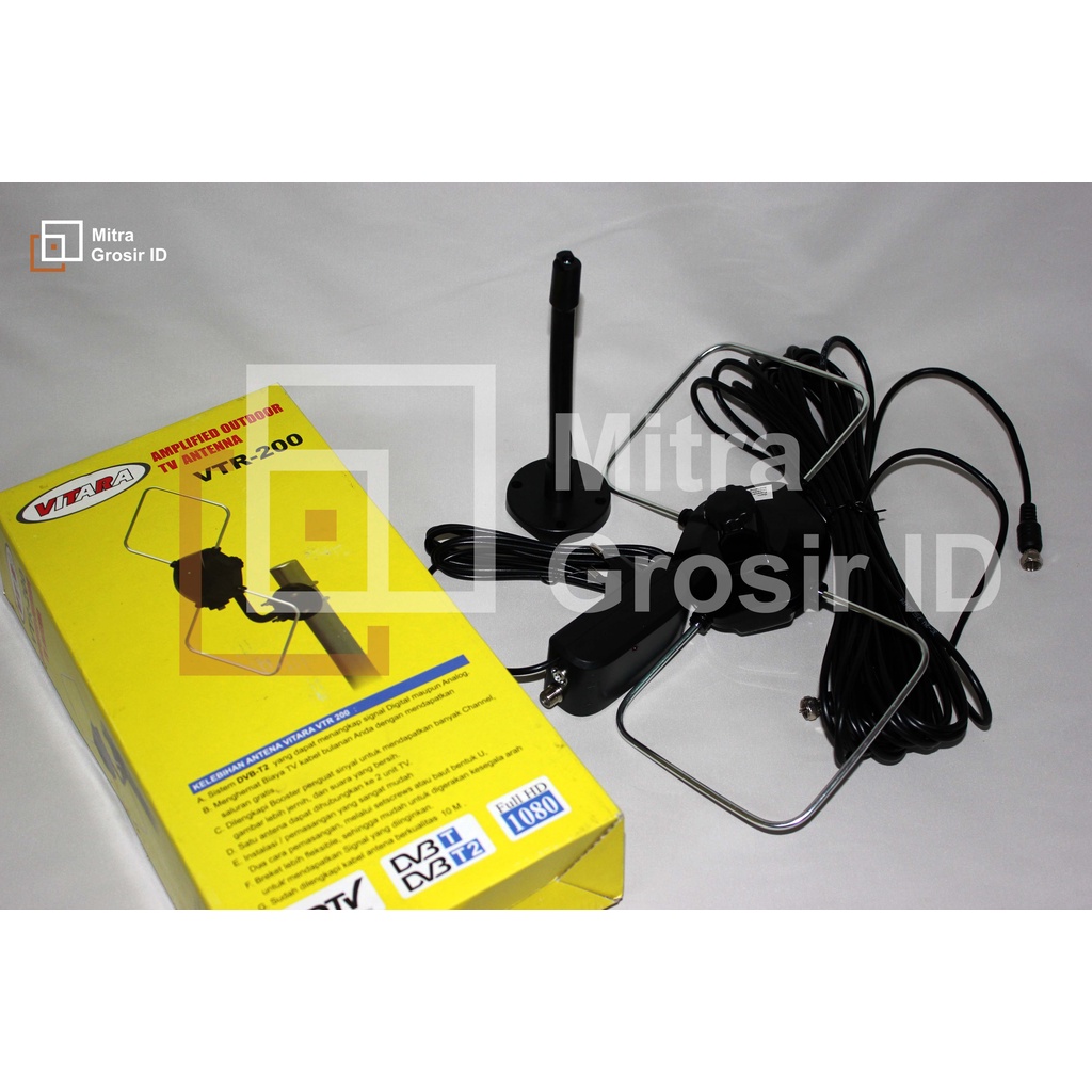 Antena Outdoor DVBT2 VITARA VTR 200