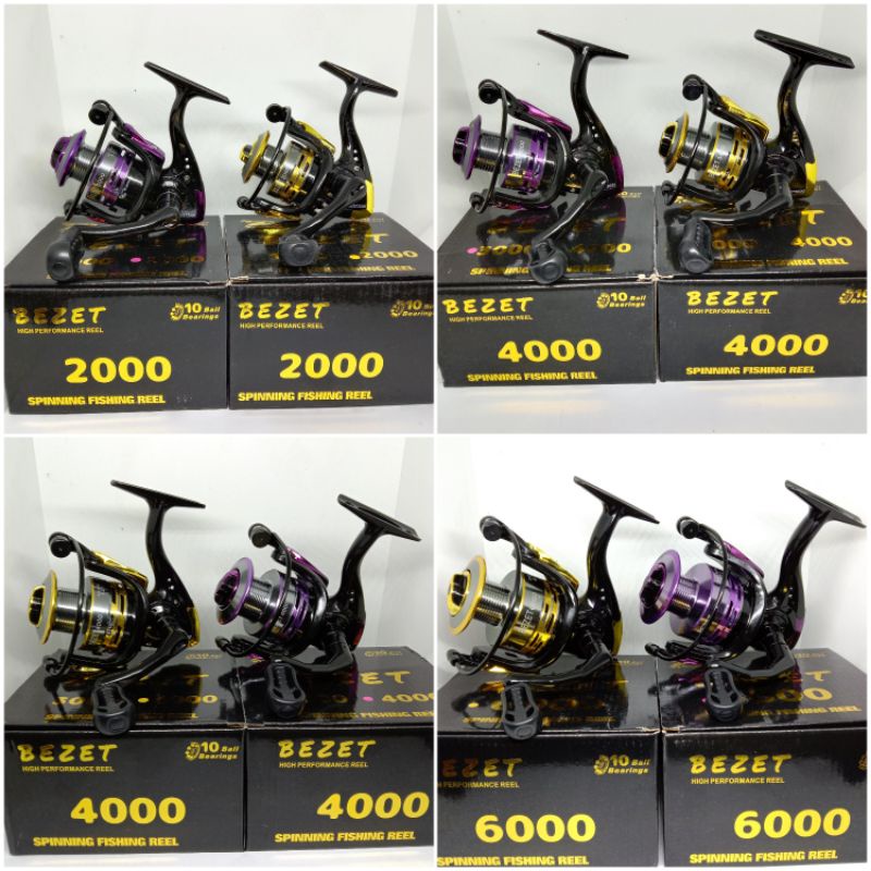 Reel Mollucan Bezet 2000 3000 4000 6000 10 Bearing