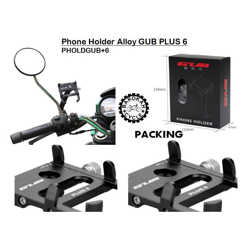 Phone Holder Alloy GUB PLUS 6
