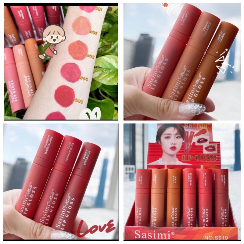 [ ECER ] SASIMI VELVET LIPCREAM