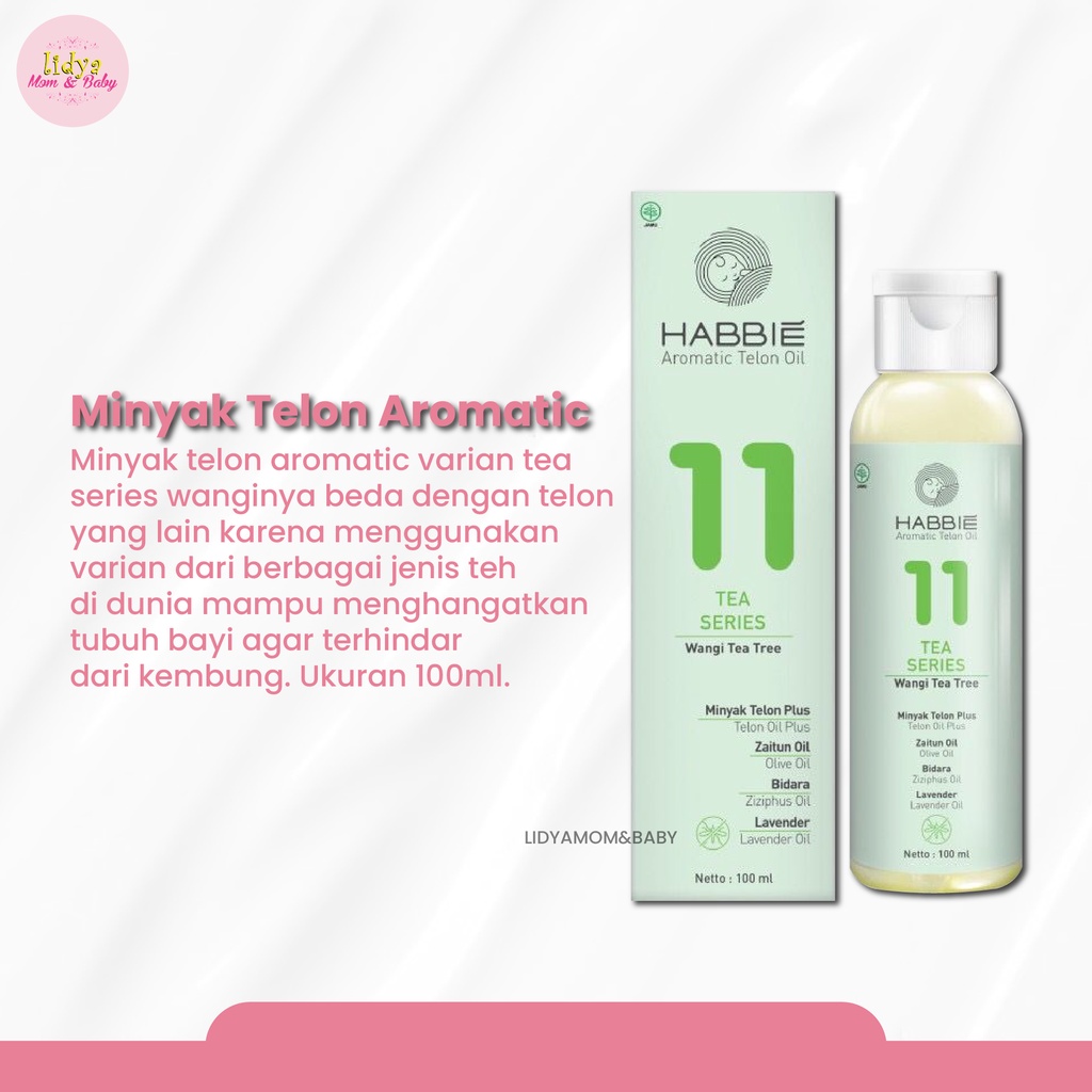 Habbie Minyak Telon Baby 100ml - Varian Tea Series