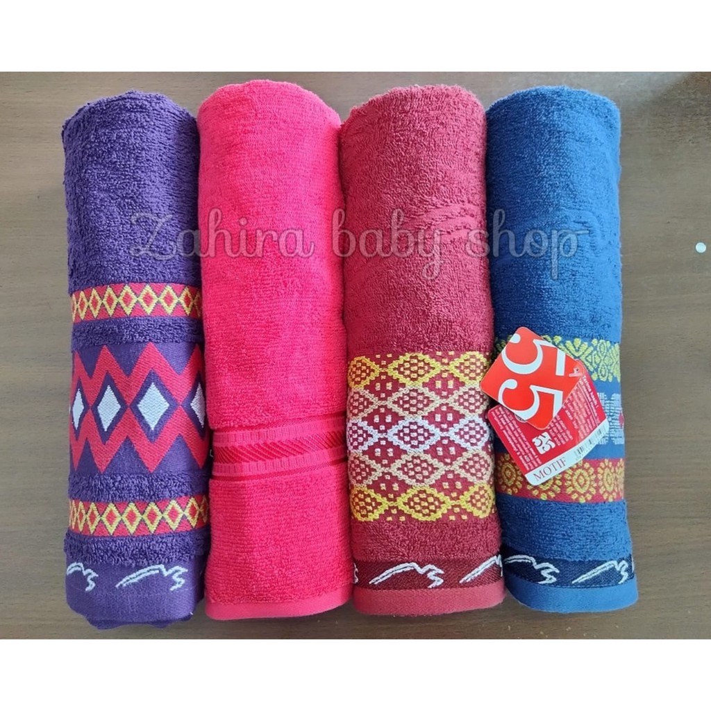 Handuk Dewasa POLOS/MOTIF 55/Handuk Dewasa/Perlengkapan Mandi/Handuk Serba guna