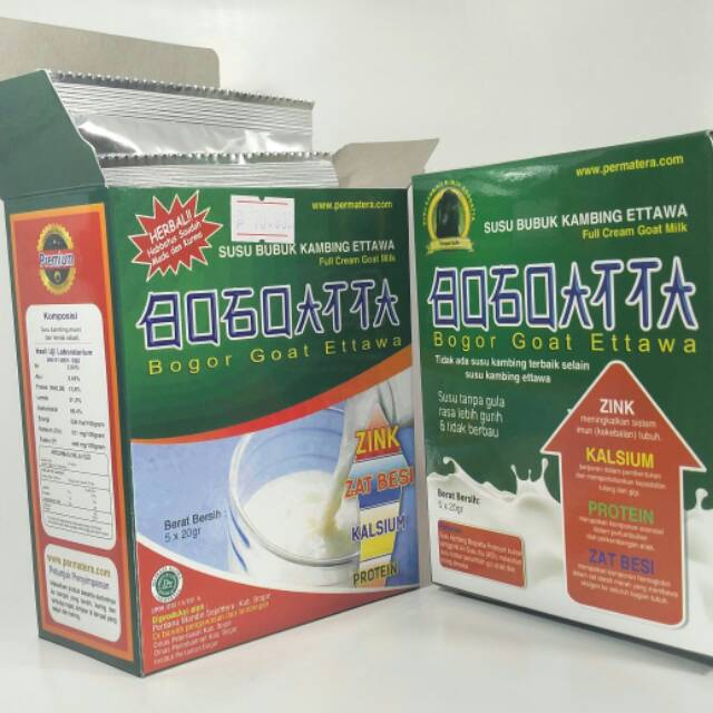 

Susu Kambing Etawa murni tanpa gula
