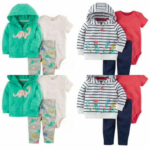 Set Jaket Bayi, setelan jumper Jaket bayi motif dino/ baby jacket import, jaket bayi lucu