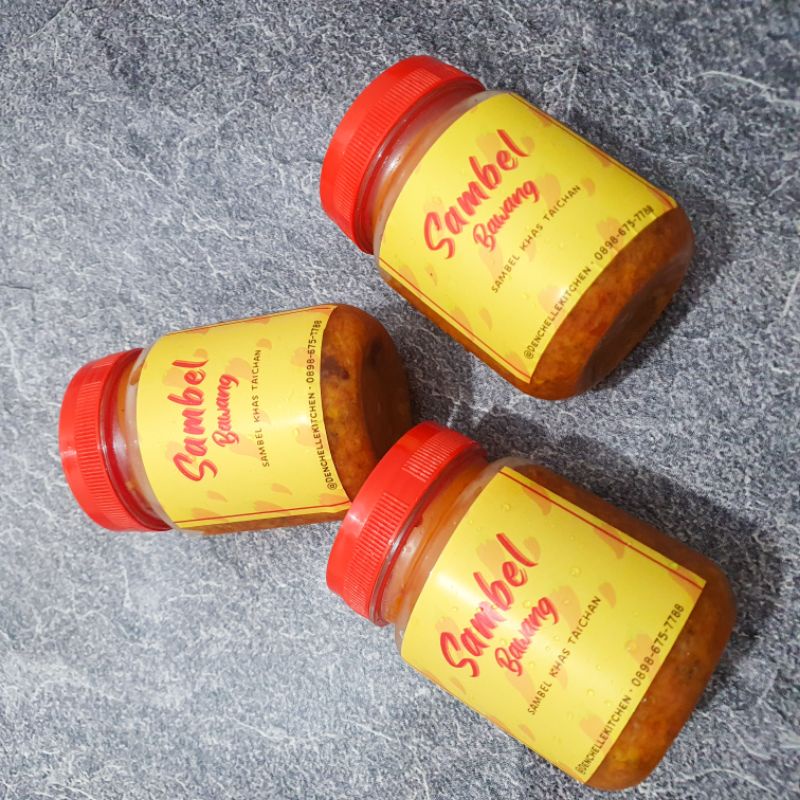 

Sambal Bawang Khas Taichan Pedas - Isi 200gr