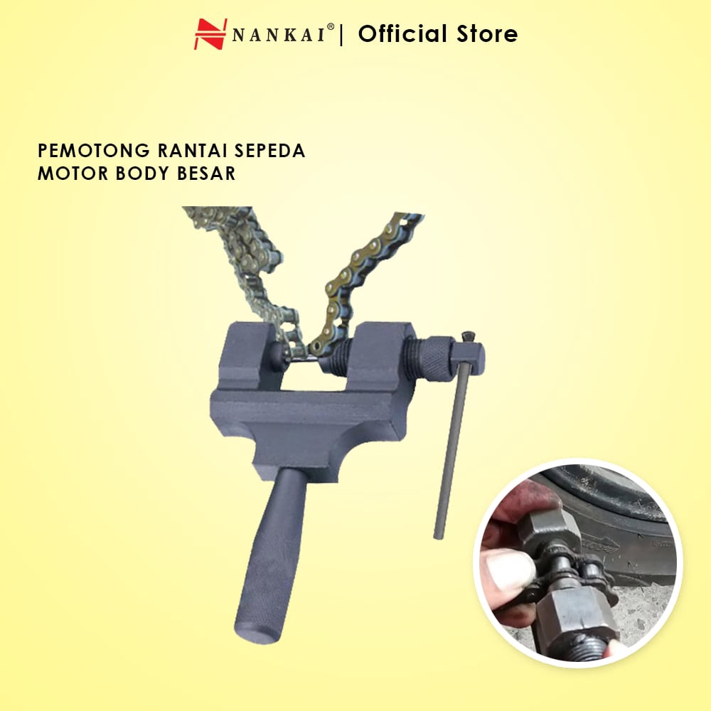 Pemotong rantai sepeda motor body besar