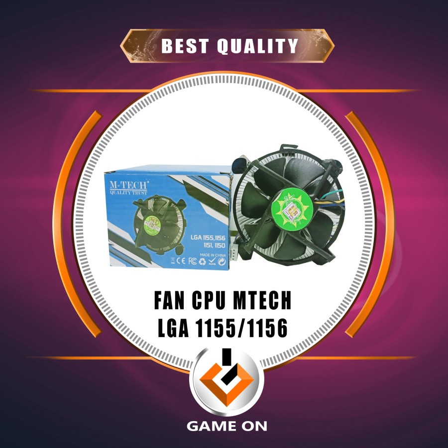 Fan cooler Lga 1156/1156 Mtech