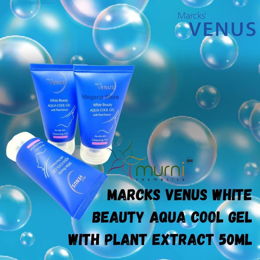 MARCKS VENUS WHITE BEAUTY AQUA COOL GEL WITH PLANT EXTRACT 50ML