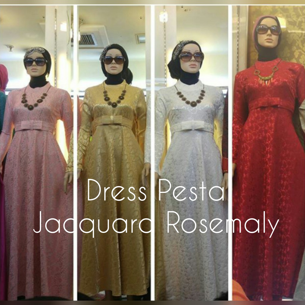  Model  Baju Kondangan Bahan Jaguar  Jual Produk Gamis  