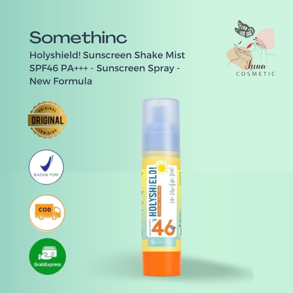 SOMETHINC Holyshield! Sunscreen Shake Mist SPF46 PA+++ - Sunscreen Spray - New Formula