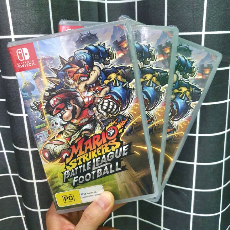 Mario strikers battle league football switch