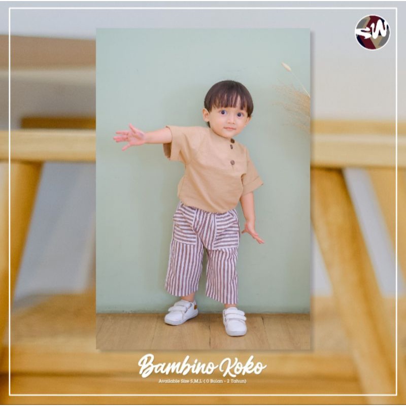 Setelan Koko baby/setelan koko anak/setelan koko bambino