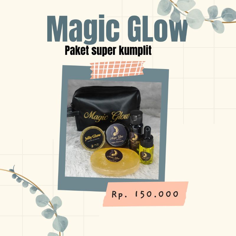 magic glow paket super kumplit