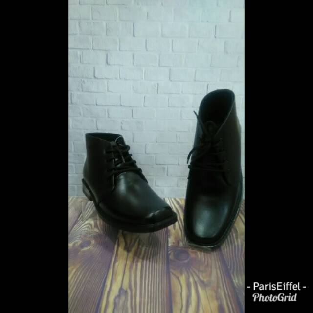 SEPATU PRIA MARQUIS PDH 01 HITAM