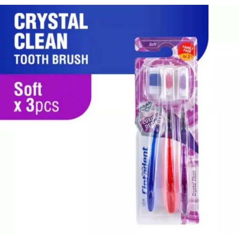 Ciptadent Crystal Clean Toothbrush - Ciptaden Tooth Brush - Sikat Gigi Family