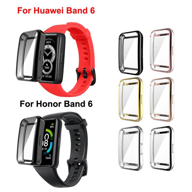 Casing Soft Case Tpu Untuk Huawei Honor Band 6 Pro Watch Fit Es Watch 6