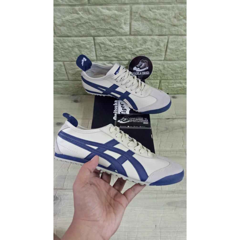 MODEL BARU ONITSUKA TIGER MEXICO 66 CREAM NAVY / NAVY ORIGINAL QUALITY