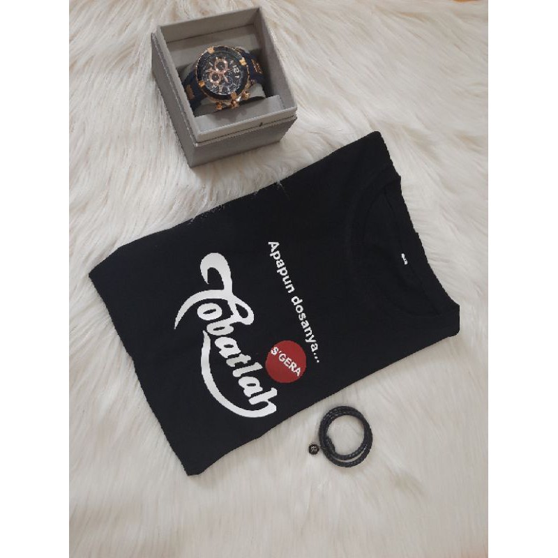 KAOS BAJU UNIK PRIA WANITA TOBATLAH SEGERA KAOS PLESETAN TEH BOTOL SOSRO KAOS LUCU / COD