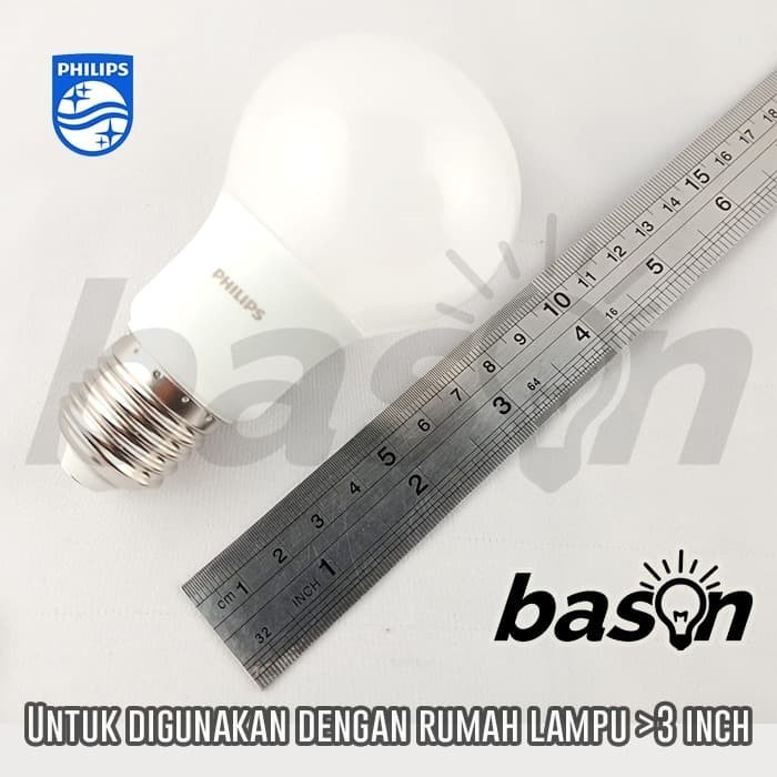 PHILIPS MyCare LED Bulb Paket Multipack 4W Putih - isi 4bh