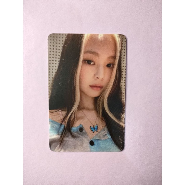 Photocard Jennie butterfly benefit ktwon