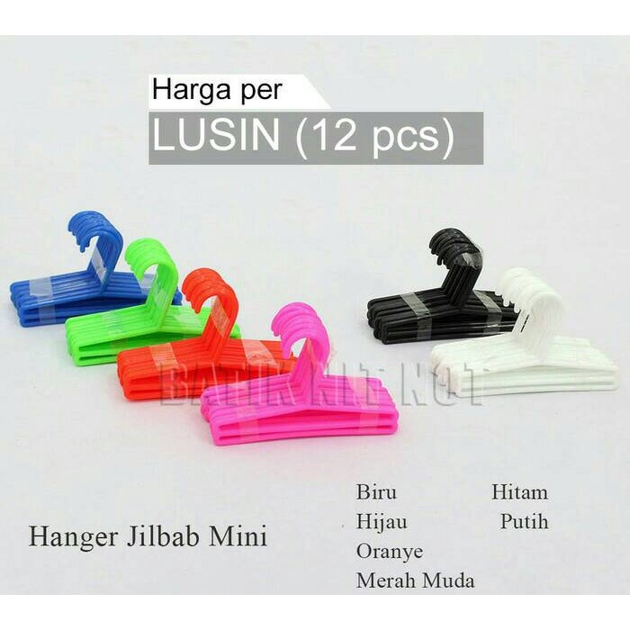 Hanger Jilbab / Kerudung Mini (Free Bonus Packing Kardus)