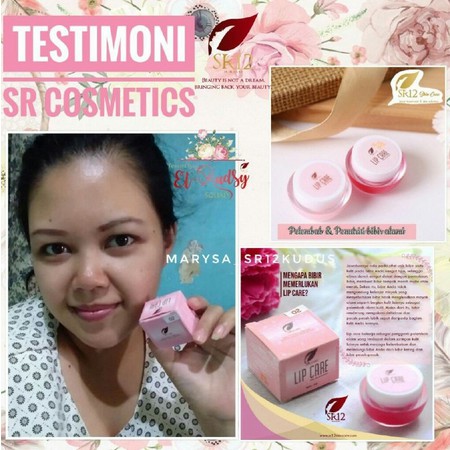 LIP CARE SR12 BEST SELLER!! PELEMBAB BIBIR / LIP BALM / PENCERAH WARNA BIBIR AMAN BPOM