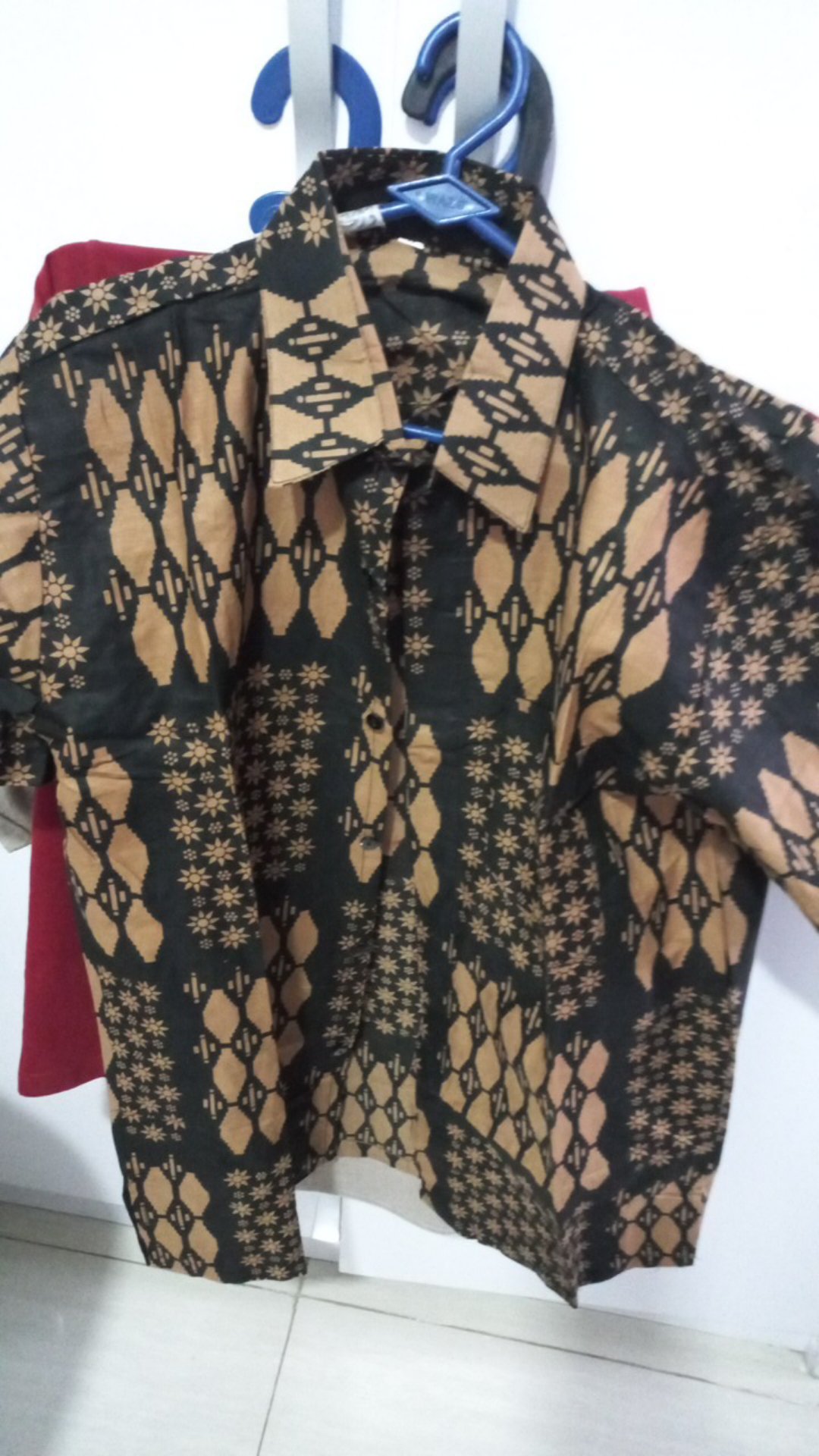 New Arrival Distro Batik Pria Bordir Sogan Hrb026 Batikaf Notoarto Batik Ipnu-ippnu Hem Pria Bel