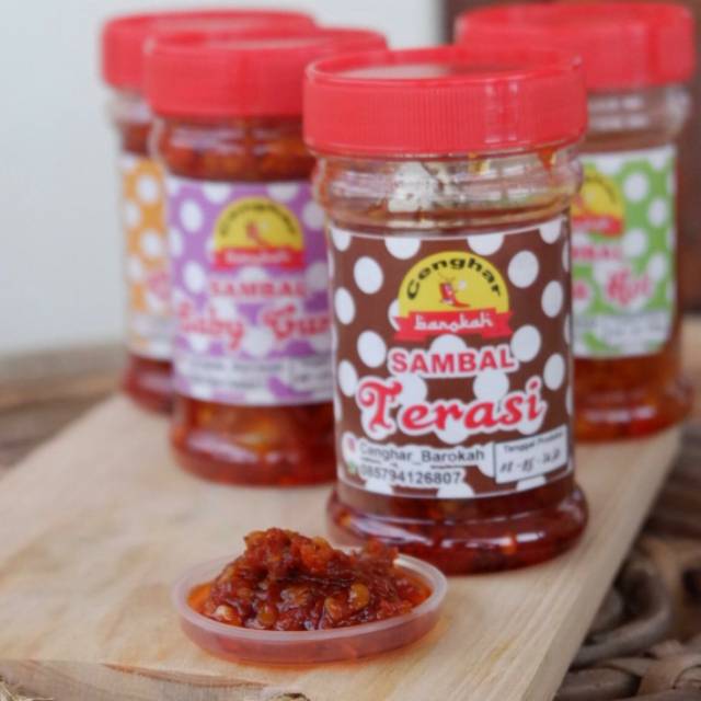 

Sambel Terasi, Cenghar_barokah 150gr